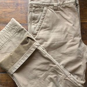 L.L. Bean Katahdin Iron Works Fleece Lined Pants